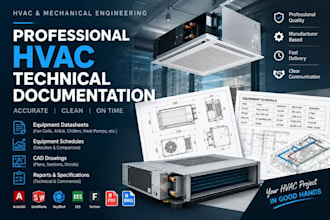 do hvac, mechanical and plumbing plans