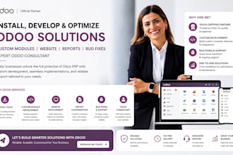 install odoo develop custom module website report fix bugs odoo consultant