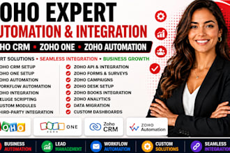 do zoho crm integration zoho customization and zoho automation