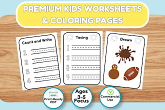 design custom kids activity book for KDP