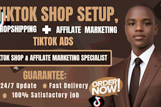build a profitable tiktok shop with dropshipping affiliate and ads