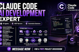 develop claude ai agent, mcp servers, automation and custom ai solutions