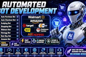 make auto purchase bot with python  or chrome extenstion