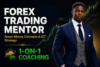 be your forex trading mentor and teach you smart money concepts ict strategy
