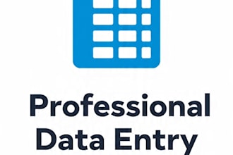 accurate data entry and excel spreadsheet work
