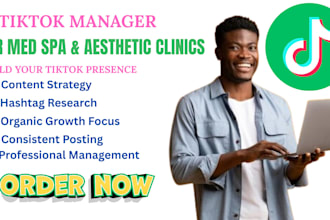 be your tiktok manager for medical spa and aesthetics clinic