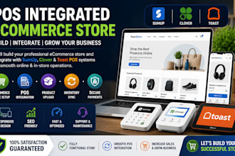 build sumup eshop ecommerce toast clover pos website store upload product wise