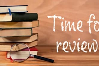 read your books, KDP, goodreads as a beta reader and give an honest review