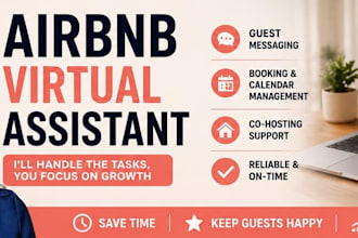 manage your airbnb listing as a virtual assistant