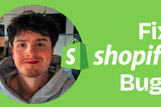 fix shopify errors, liquid bugs and theme issues