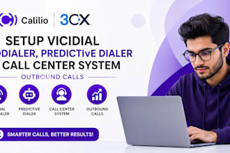 setup vicidal autodialer,predictive dialer,and call center system,outbound calls