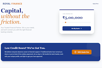 develop a fully responsive webflow portal for your business