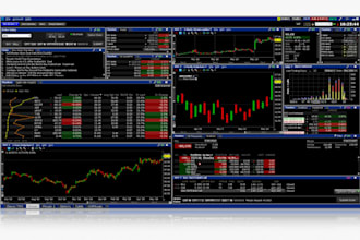 develop python ibkr trading bot with interactive brokers tws API automation
