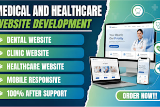 medical website healthcare website clinic website dental website therapy website