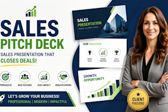 sales pitch deck, sales deck presentation, marketing presentation, b2b sales pro