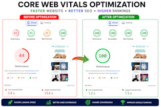 fix core web vitals optimize page speed fix wix improve seo google ranking