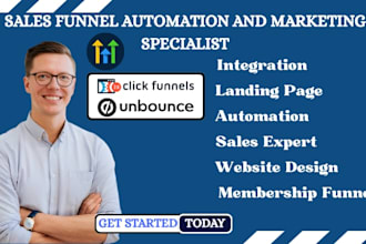 integrate clickfunnel ghl clickfunnel expert ghl unbounce sales landing page