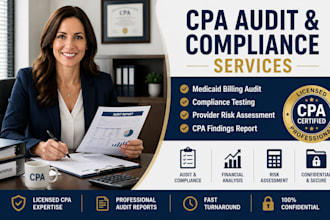 review medicaid service documentation and issue a CPA findings report