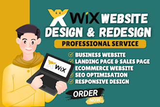 redesign wix website design wix website wix ecommerce wix velo wix expert