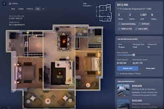 build ar real estate app, virtual property tour app, ar home inspection app