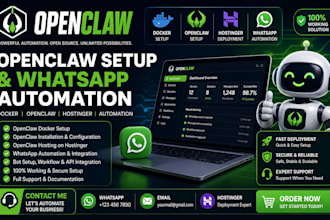 openclaw docker opennclaw setup openclaw hostinger openclaw whatsapp automation