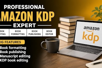format your manuscript into a print ready book for amazon kdp