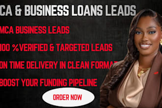 generate verified mca leads and business loan leads