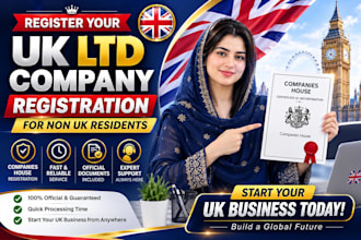 register your UK ltd company for non UK residents