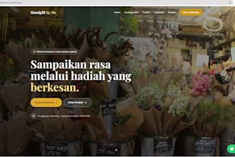design and develop a responsive landing page