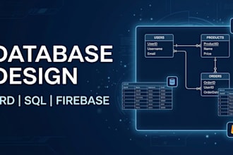 design database schema erd sql firebase and relational models