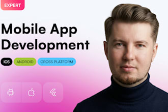 develop a native android kotlin mobile app