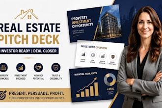 real estate pitch deck, property investment presentation, investor property deck