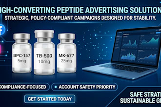 build peptide website, peptide ads, peptide marketing, peptide website
