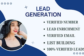 do targeted b2b lead generation, business lead, linkedin leads and email list