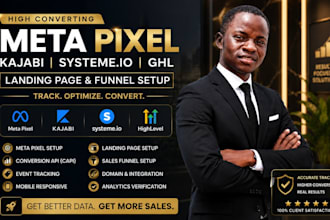 setup meta pixel on kajabi systeme io ghl landing page