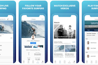 develop surfing app, surf forecast app, beach activity app, sailing app