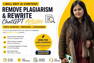 edit ai content plagiarism and rewrite chatgpt articles