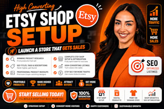 set up etsy shop design etsy digital products boost etsy sales etsy SEO listings