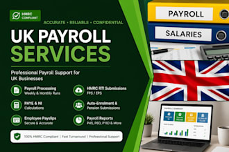 run UK payroll, paye, pensions and rti filing