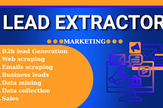 do lead extractor data extractor, marketing sales google map scraping conversion