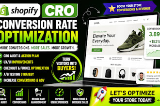 shopify cro audit and shopify conversion rate optimization for ecommerce store