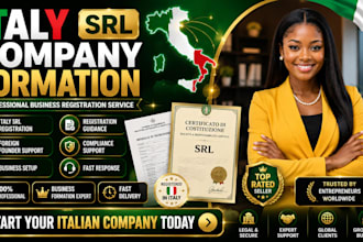 register your srl company formation in italy