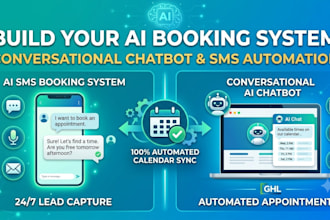 build ghl ai chatbot for appointment booking or sms system