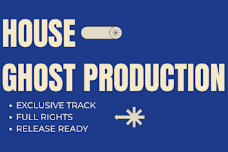 produce an exclusive house ghost track
