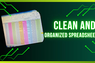 clean and organize excel spreadsheet