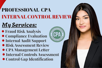 professionally evaluate your internal controls and issue a CPA management letter