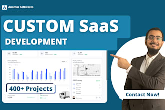develop fully custom saas web application as software