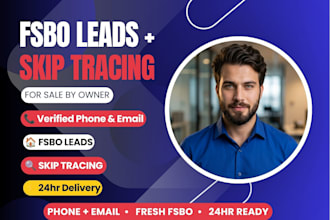find motivated fsbo sellers with verified phone and email across USA