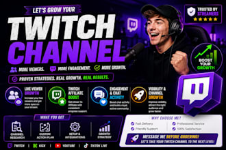 increase twitch viewers and engagement