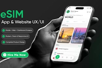 develop a custom esim application and esim website